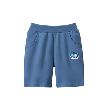 Памучни панталонки за момчета от 1 до 9 години, летни дрехи за деца, ежедневни, плажни къси панталони за момчета, детски панталони