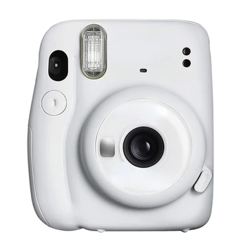 Камера миг печат Instax Mini 11, помещение за снимка Ice White
